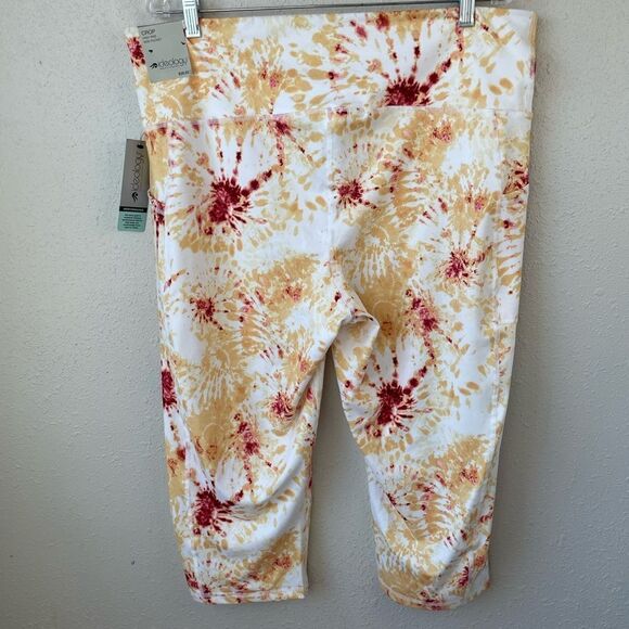 NWT Ideology Tye Dye Style Cropped Leggings Size XXL - Picture 3 of 6